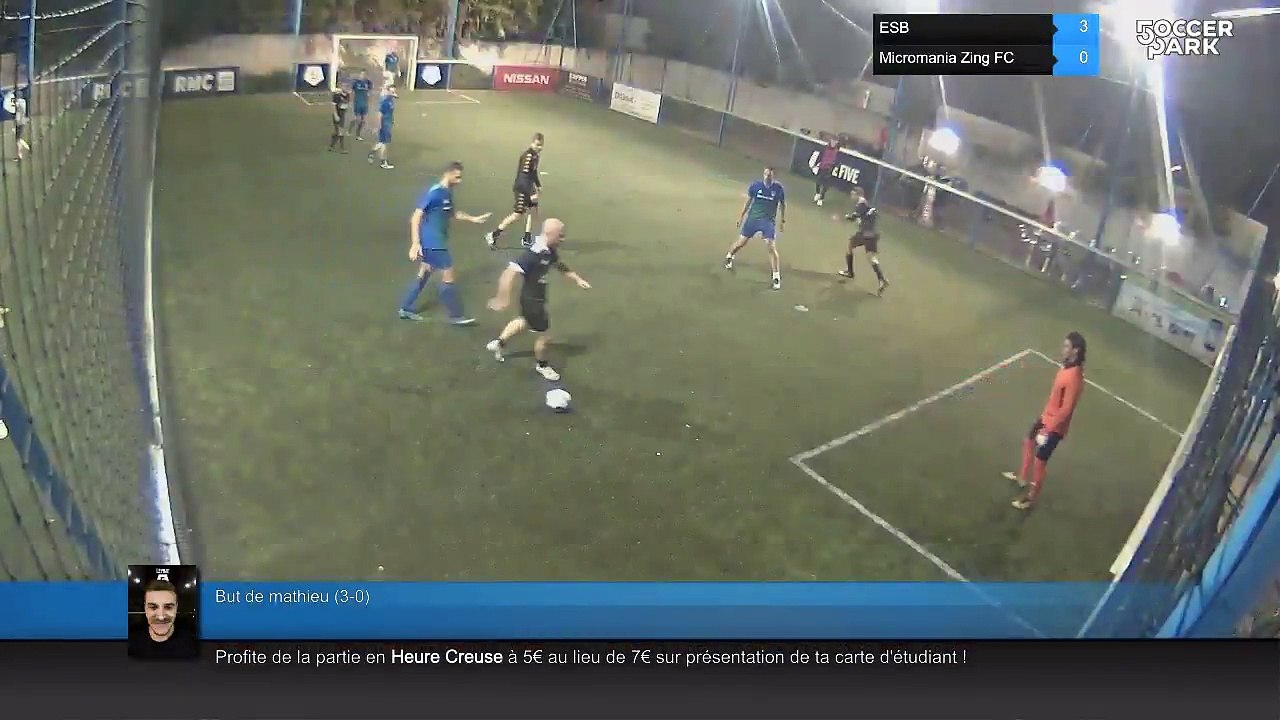 But de mathieu (3-0) - ESB Vs Micromania Zing FC - 02/10/18 20:30 - Hiver 2018 loisir mardi