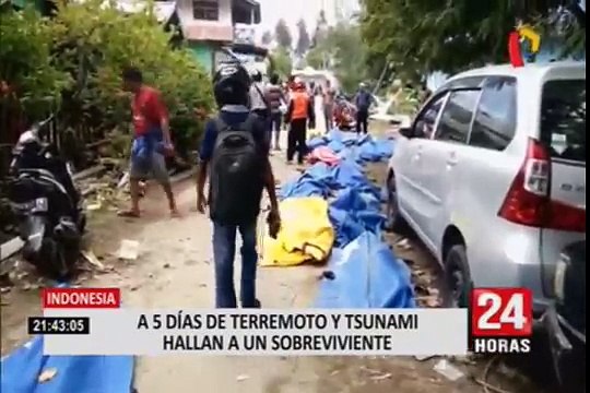 Equipos de rescate continúan buscando sobrevivientes en Indonesia