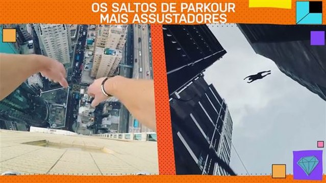 Os saltos mais arrepiantes de parkour