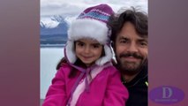 Alessandra Rosaldo, Eugenio Derbez y su hija Aitana se van de viaje a Nueva Zelanda
