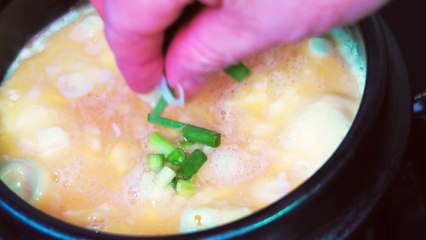 초간단 폭탄계란찜(달걀찜) 만들기 by 백종원 계란찜  _ How to make 'Steamed egg' :D