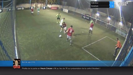 But de ugo (1-0) - Colombus Vs Accenture - 02/10/18 21:30 - Hiver 2018 loisir mardi