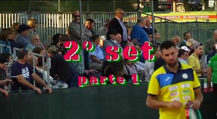 CAVAION - CASTELLARO (FINALE SPAREGGIO 2° set,1a parte) Finale serie A open m-asch. 2018