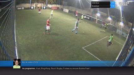 But de cedric (13-5) - Colombus Vs Accenture - 02/10/18 21:30 - Hiver 2018 loisir mardi