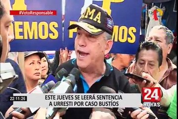 Daniel Urresti insiste en que es víctima de complot para ‘sacarlo de carrera’