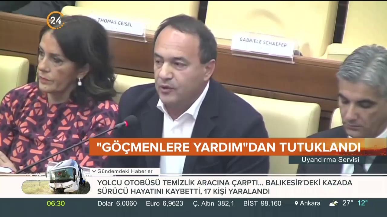 Başkana ceza kesildi