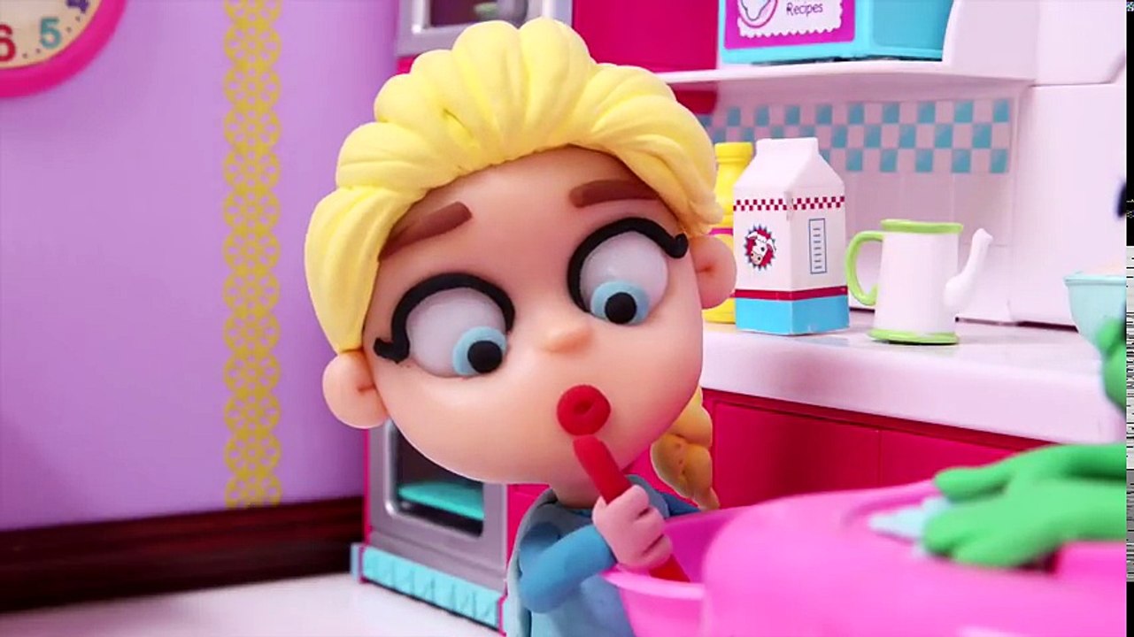 Tv cartoons movies 2019 Superhero Babies Go To Bed ❤ Hulk & Frozen Elsa Cartoons For Kids ❤ Play Doh Stop Motion