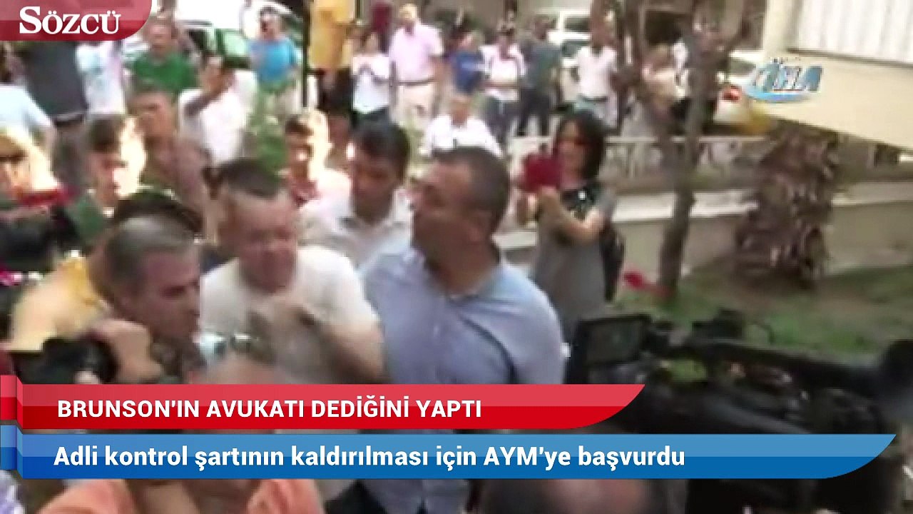 ABD’li Rahip Brunson için AYM’ye başvuru