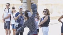 España recibe 10,2 millones de turistas en agosto, un 1,9 % menos
