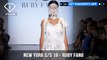 New York Fashion Week Spring/Summer 2019 - Ruby Fang | FashionTV | FTV