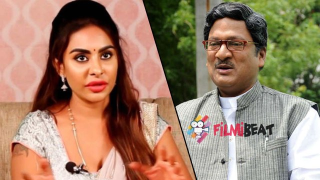 Sri Reddy sensational Comments On Rajendra Prasad