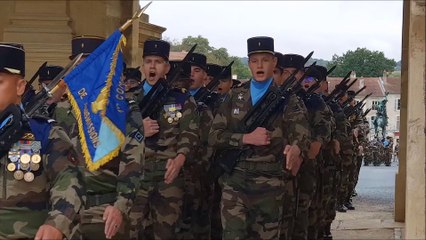 Saint-Gabriel pour le 53e RT au château de Lunéville