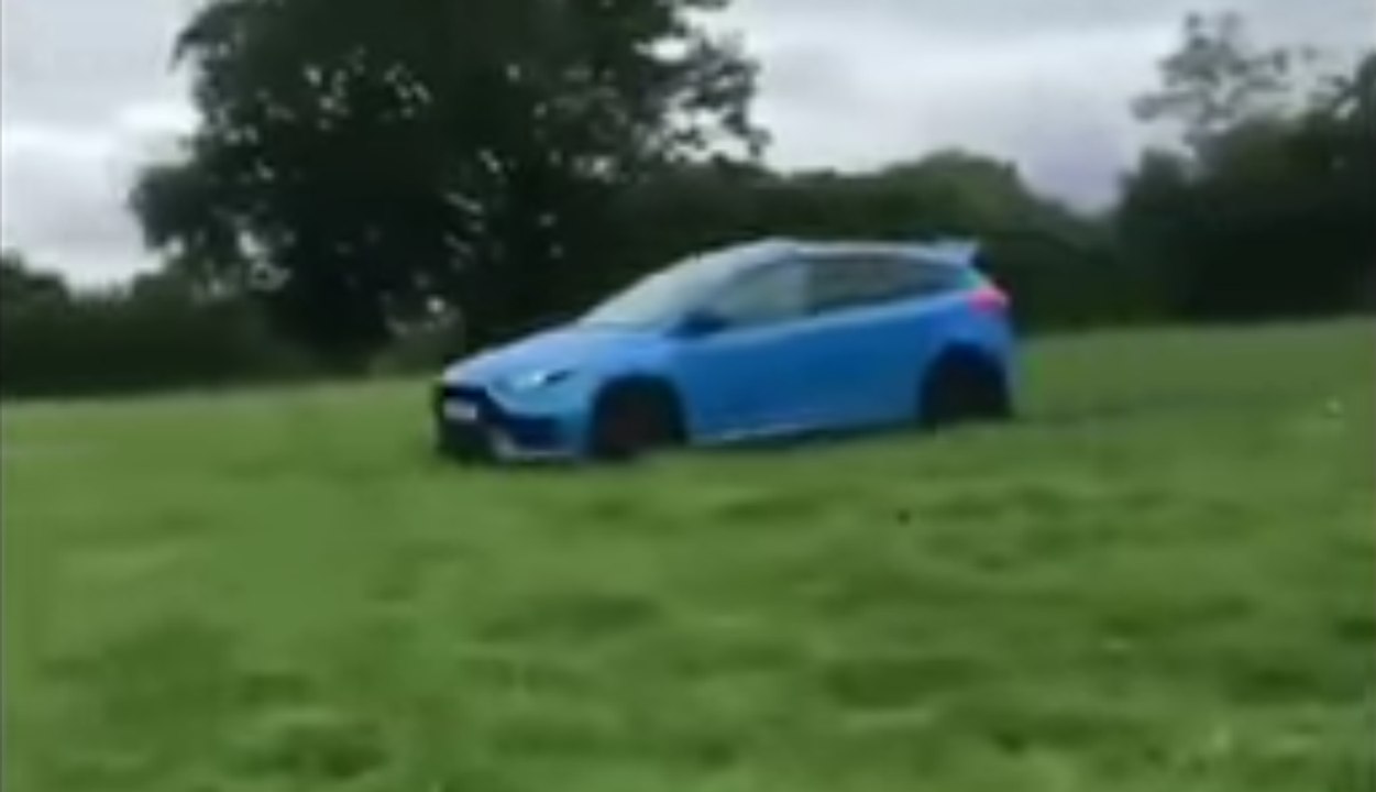 VÍDEO: Ojo a este Ford Focus RS de 350 CV... ¡Pastoreando ovejas!