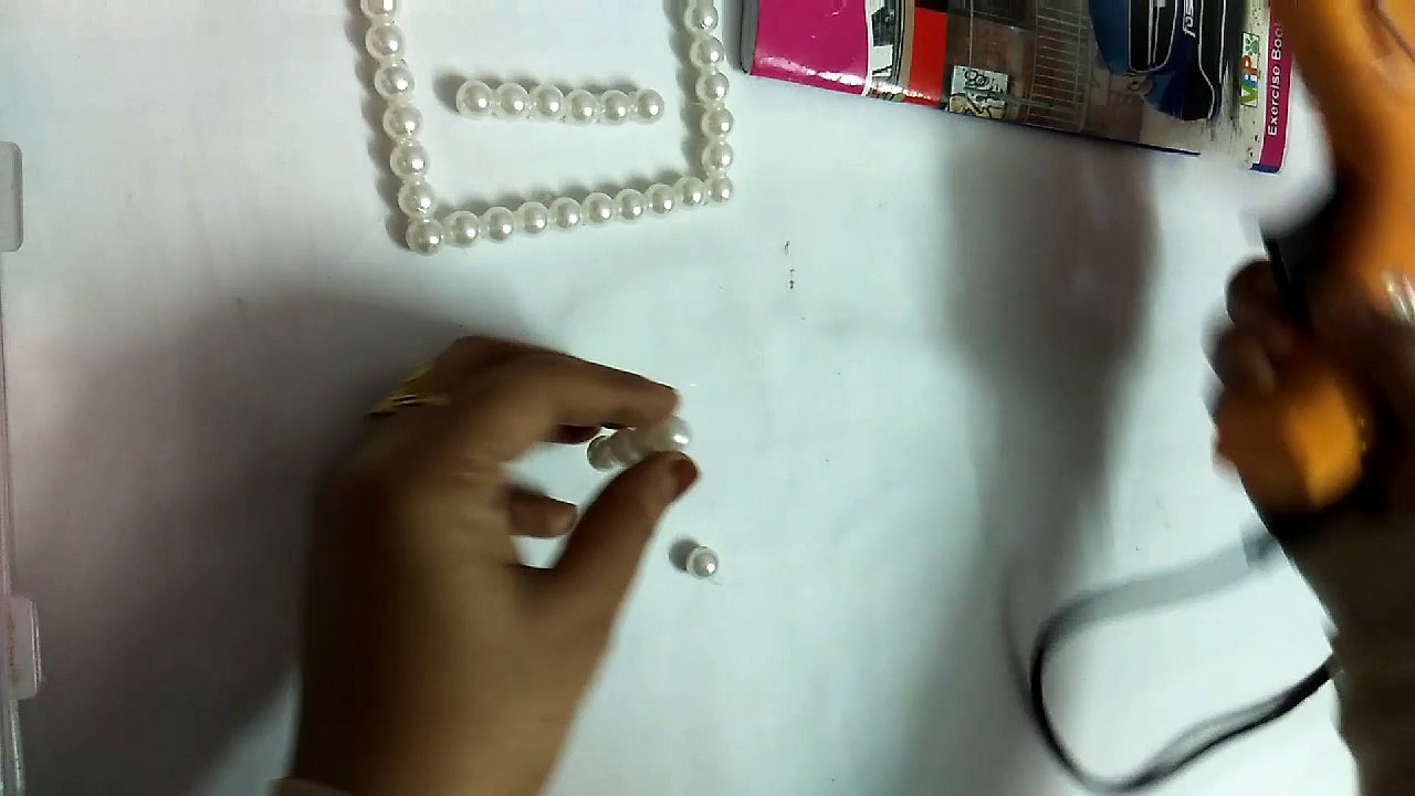 How to make beautiful gift box | making of pearl gift box| pearl gift box /pearl jewellery box  easy and very beautiful, step by step tutorial of making gift/jwellery box