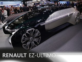 Download Video: Renault EZ Ultimo concept en direct du Mondial de Paris 2018