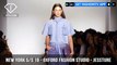 New York Fashion Week Spring/Summer 2019 - Oxford Fashion Studio - Jessture | FashionTV | FTV