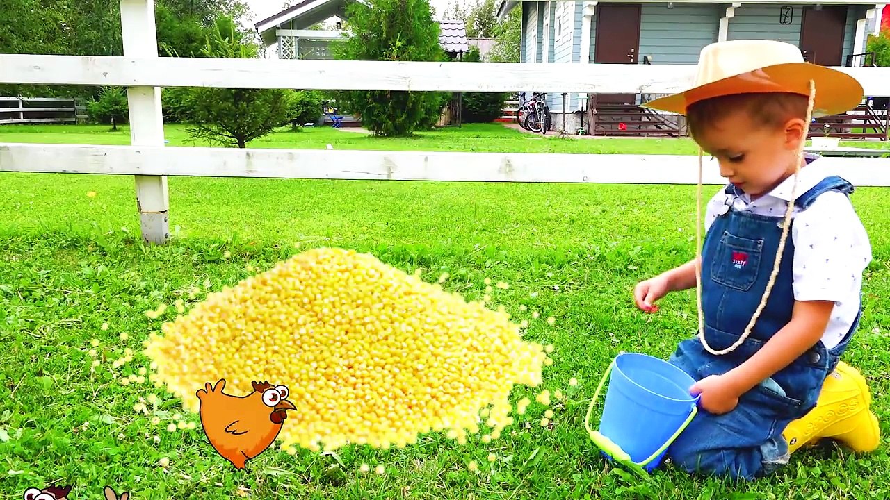 Old MacDonald Had A Farm - Nursery Rhymes & Song for children from Vlad and Nikita