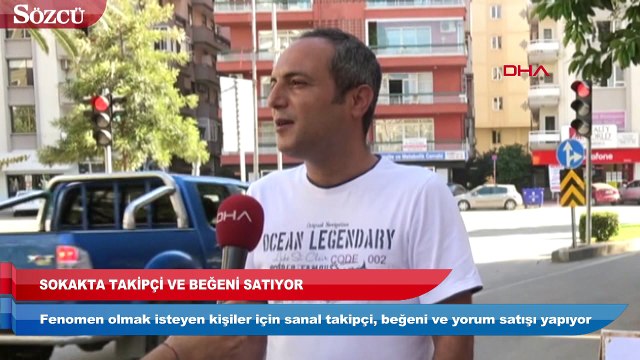 Sokakta takipçi ve beğeni satıyor
