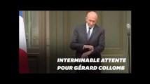 Gérard Collomb a attendu (très) longtemps Edouard Philippe lors de la passation de pouvoir