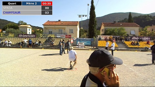 7ème national vétérans à Nyons : Quart SPADA vs CHAMPSAUR