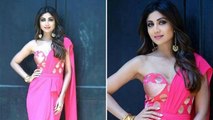 Shilpa Shetty Pink साड़ी में दिखीं बेहद खूबसूरत | Boldsky