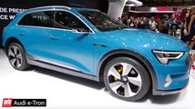 Mondial de l'auto 2018 : l'Audi e-Tron dans tous ses détails