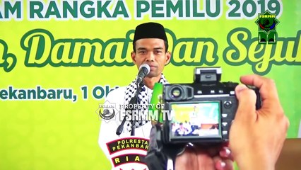 Ceramah Terbaru Ustadz Abdul Somad Lc, MA - Masjid Muthmainnah Polda Riau