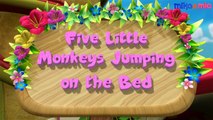 Five Little Monkeys Jumping on the Bed Nursery Rhymes Song for Kids | 3D Animation English Nursery Rhymes Songs for Children by HD Nursery Rhymes