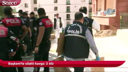 Başkent'te silahlı kavga: 2 ölü