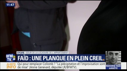 Cavale de Faïd: "Je suis venue avant hier et je n'ai rien remarqué du tout..." La sœur de la locataire de l'appartement témoigne