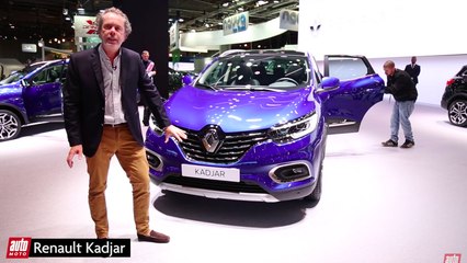 Mondial de l'auto 2018 : le Renault Kadjar restylé se dévoile