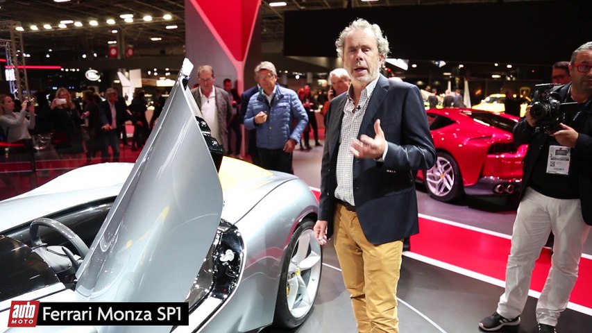 Mondial de l'auto 2018 : les Ferrari Monza SP1 et...