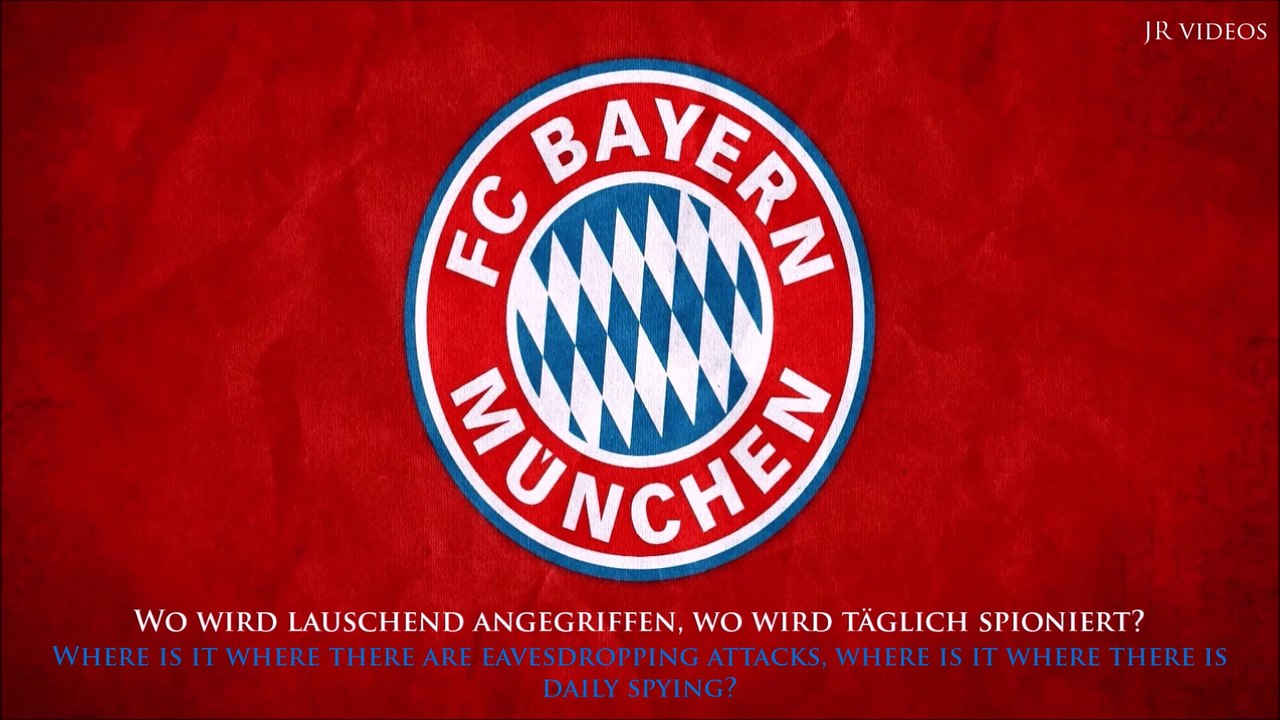 Anthem of FC Bayern Munich (DE/EN) - Offizielle Vereinslied FC Bayern München