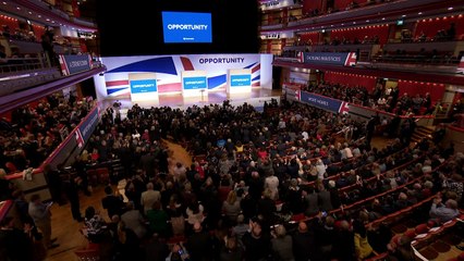 May treats Conservative Party conference to a dance