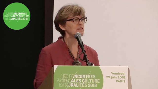 Introduction par Claire Delfosse aux Rencontres nationales Culture et Ruralités 2018
