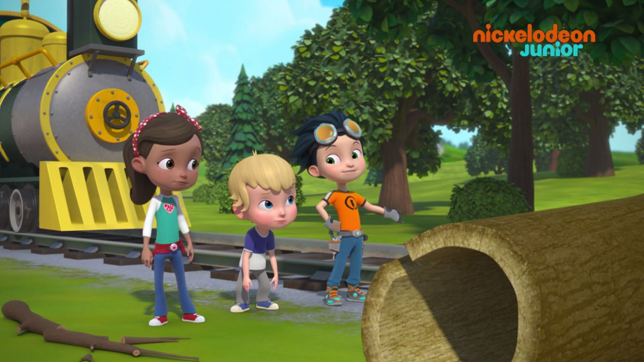 Rusty Rivets : inventeur en herbe | Tronc d'arbre et chemin de fer ...