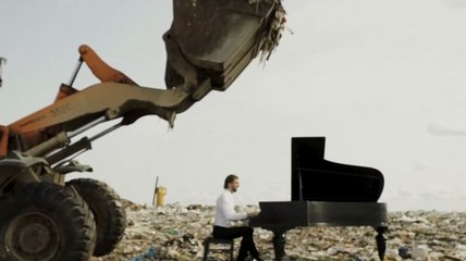 This Pianist Has The Best Reason For Performing In A Landfill