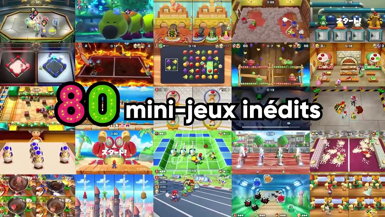 Super Mario Party : trailer de lancement du party-games sur Switch