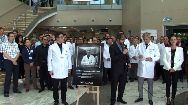 İstanbul'da hastası tarafından öldürülen doktor için anma töreni düzenlendi