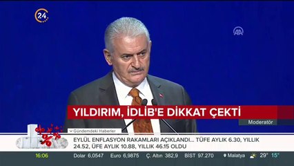 Yıldırım, İdlib' dikkat çekti