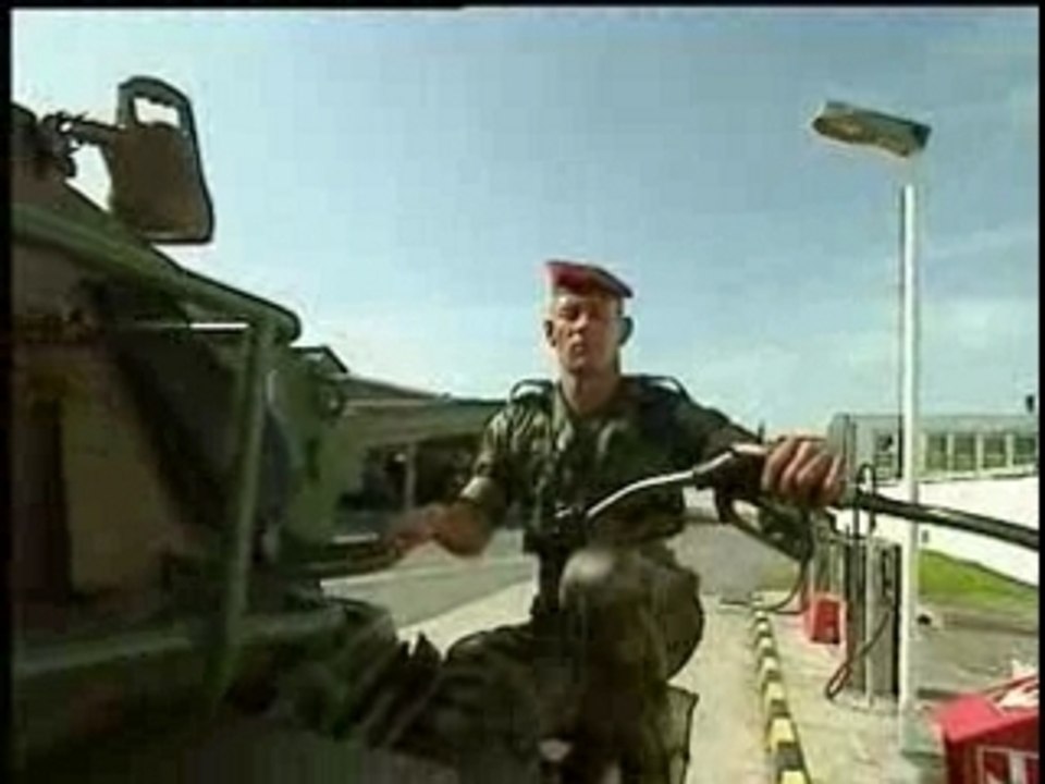 Char en manoeuvre
