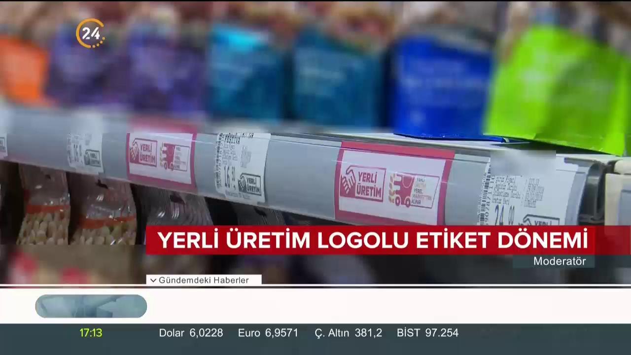 Yerli üretim logolu etiket dönemi
