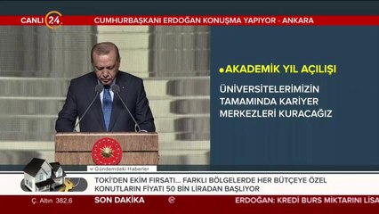 YÖK akademik yılı açılış töreni