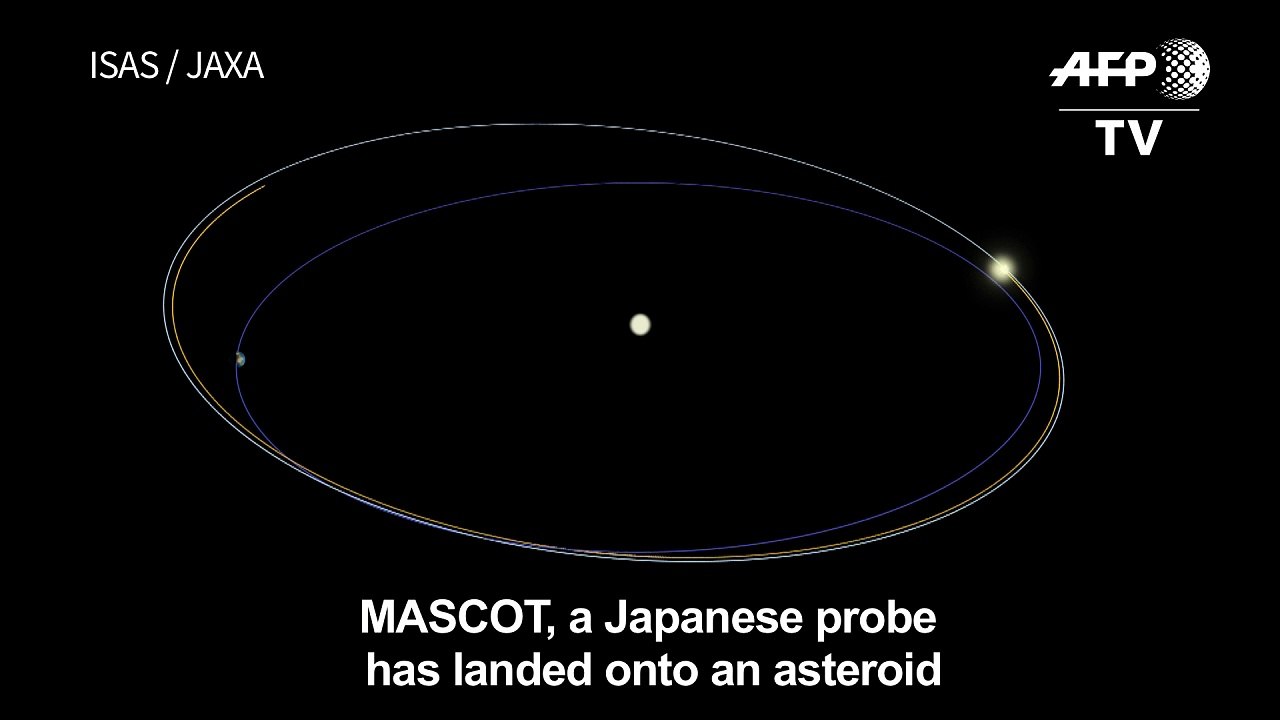 Japan space probe launches new robot onto asteroid