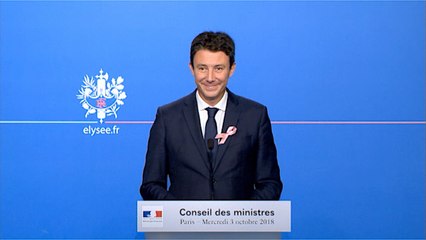 Compte rendu du conseil des ministres du 3 octobre 2018