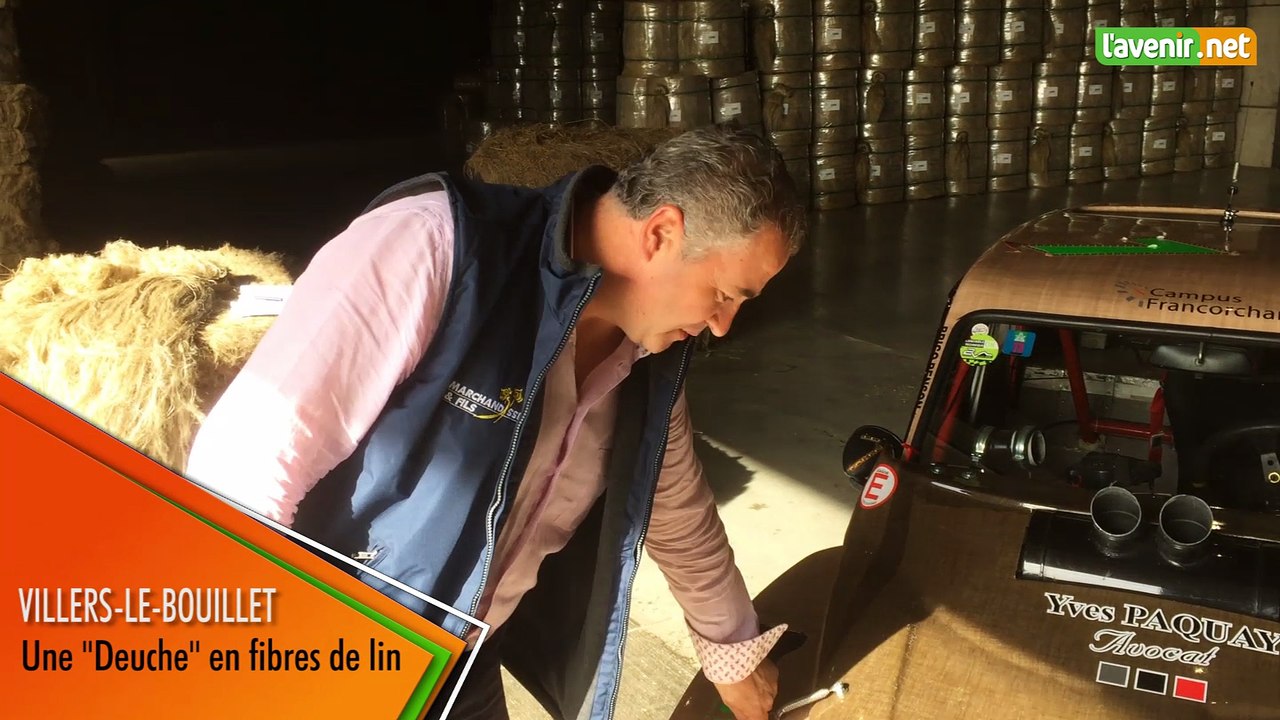 Villers-le-Bouillet - une Deuche en fibres de lin