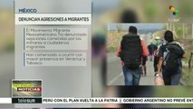 Denuncian en México agresiones de militares a migrantes