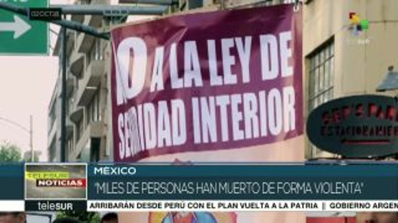 México: Demandan audiencias públicas sobre Ley de Seguridad Interior
