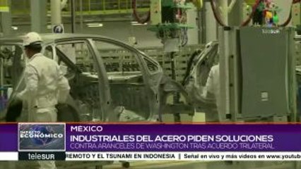 México: sector del acero y el hierro pide solución a aranceles de EEUU