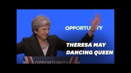 Theresa May a à nouveau fait admirer ses talents de danseuse